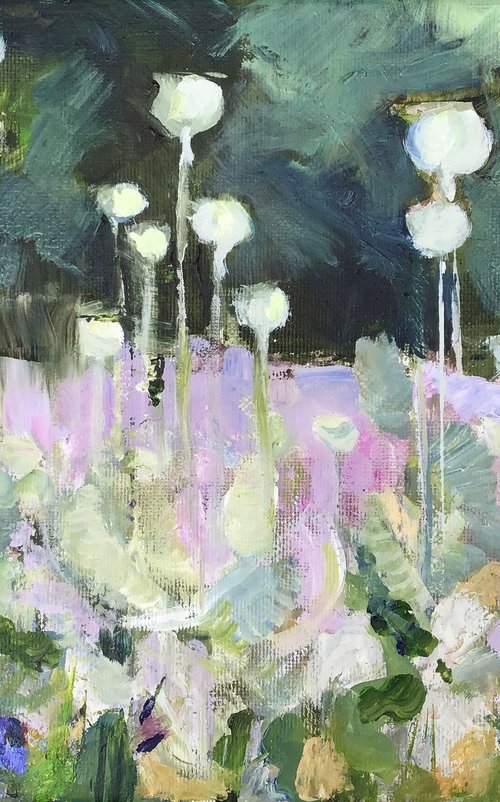Poppy Heads by Sandra Haney