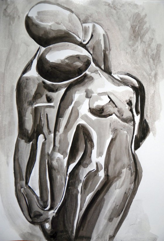 Couple / 50 x 34 cm