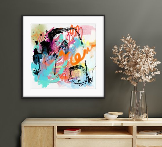 He's looking at you kid - Abstract artwork - Limited edition of 1