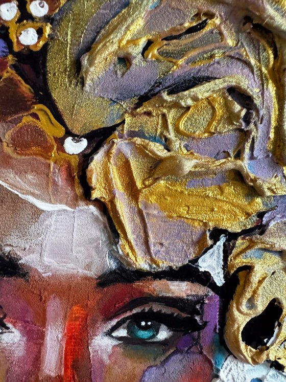 Petals Painted with Fire