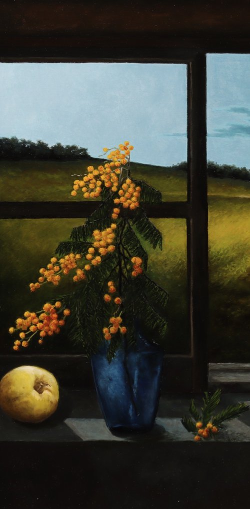 Yellow flowers by Oleg Baulin