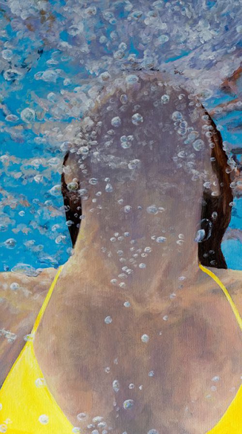 Breaking the surface by Amy Devlin