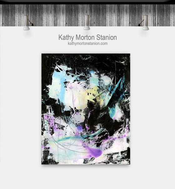 New Beginnings 6 - Abstract Painting  by Kathy Morton Stanion