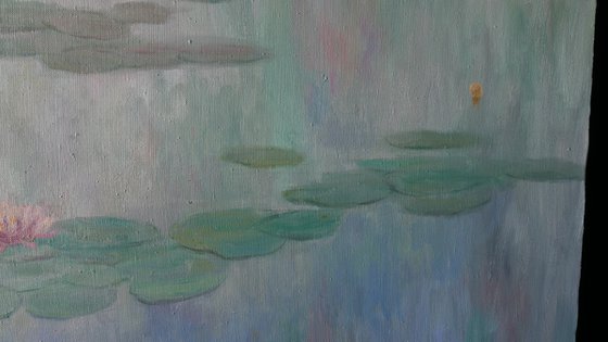 Water Lilies - Water Lilies large painting