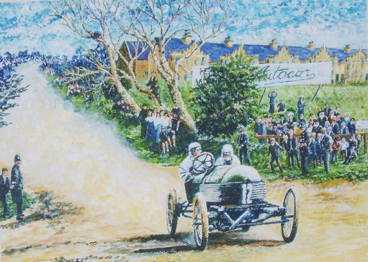 Motor Racing 1905 - Isle of Man by Max Aitken