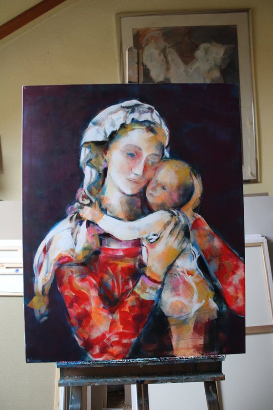 Madonna with child