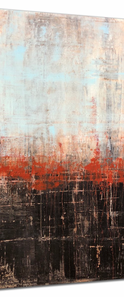 Burning (24x36in) by Robert  Tillberg