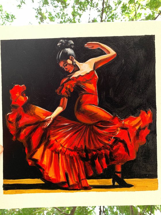 Flamenco in motion