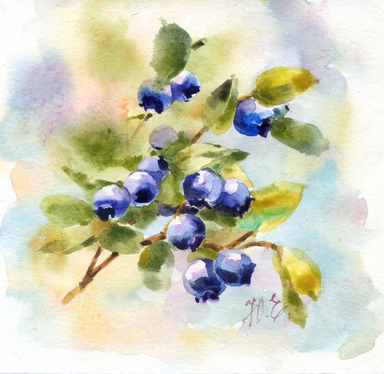 Triptych / Blueberry set