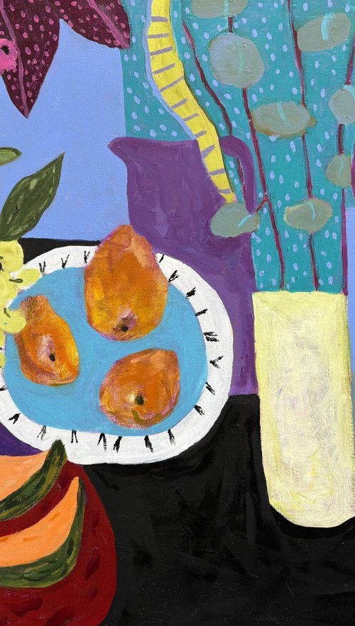 Lively Still Life by Marilyn Fox