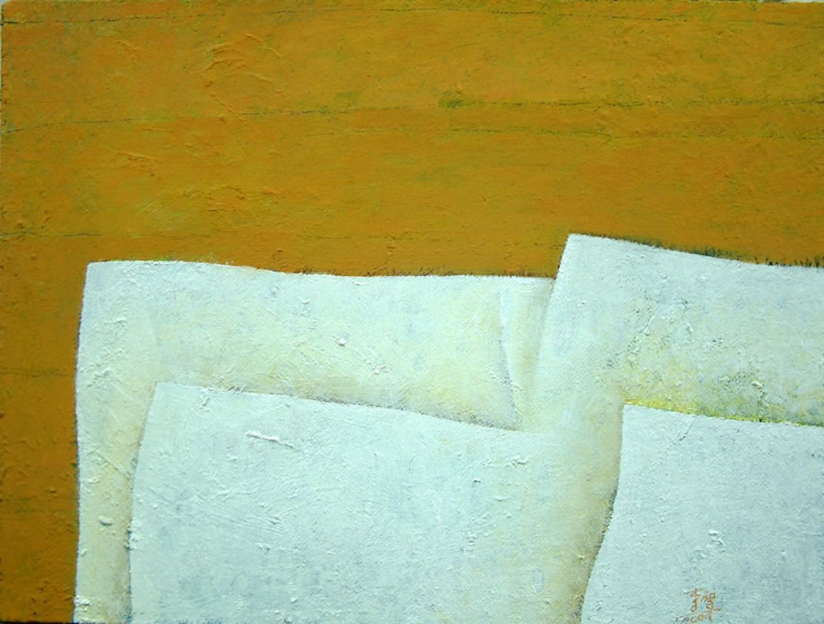 Landscape Oil Painting By Zhi Li, 16 X 12", Landscape 02, Original Artwork