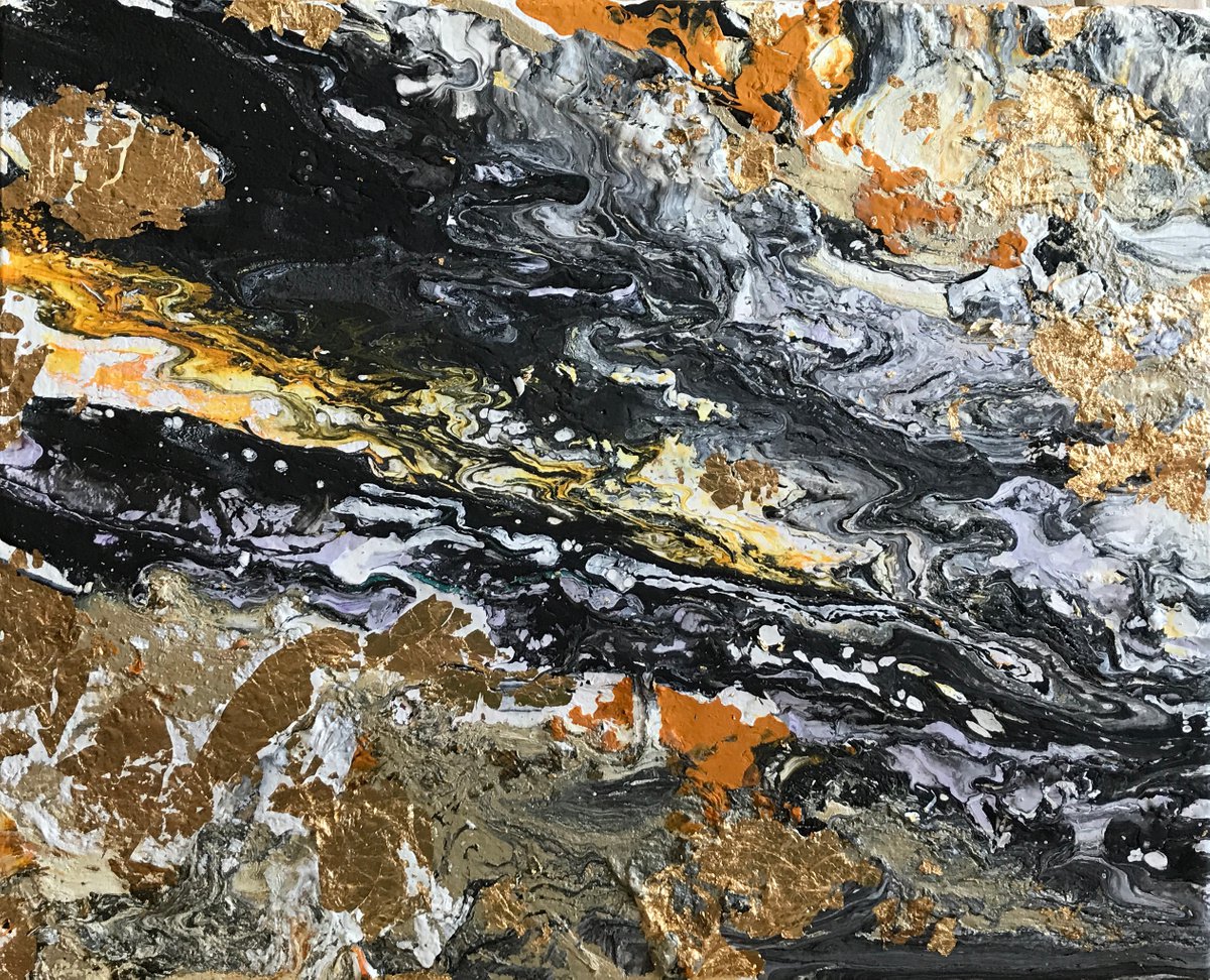 Abstract Acrylic Painting By Anastasia Terskih, 20 X 16, 