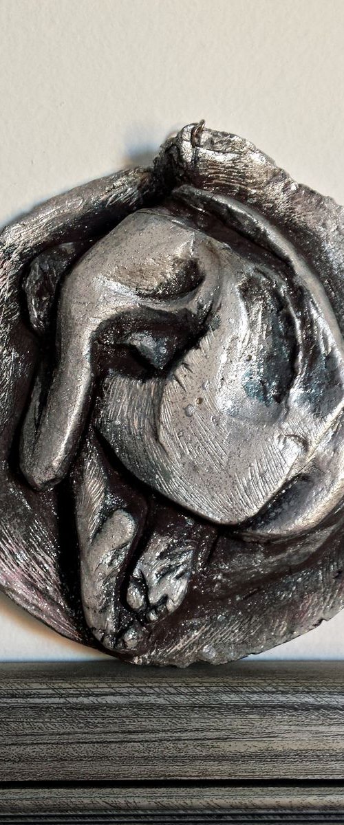 Silver nude by Nevena Kostić