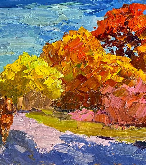 Golden Autumn by Boris Serdyuk