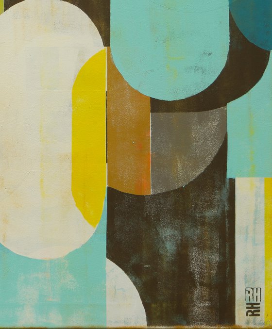 Traffic Turquoise & Brown