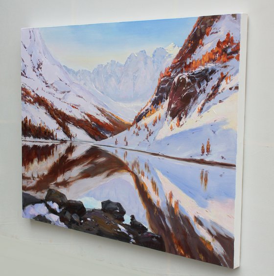 In the rays of the winter sun