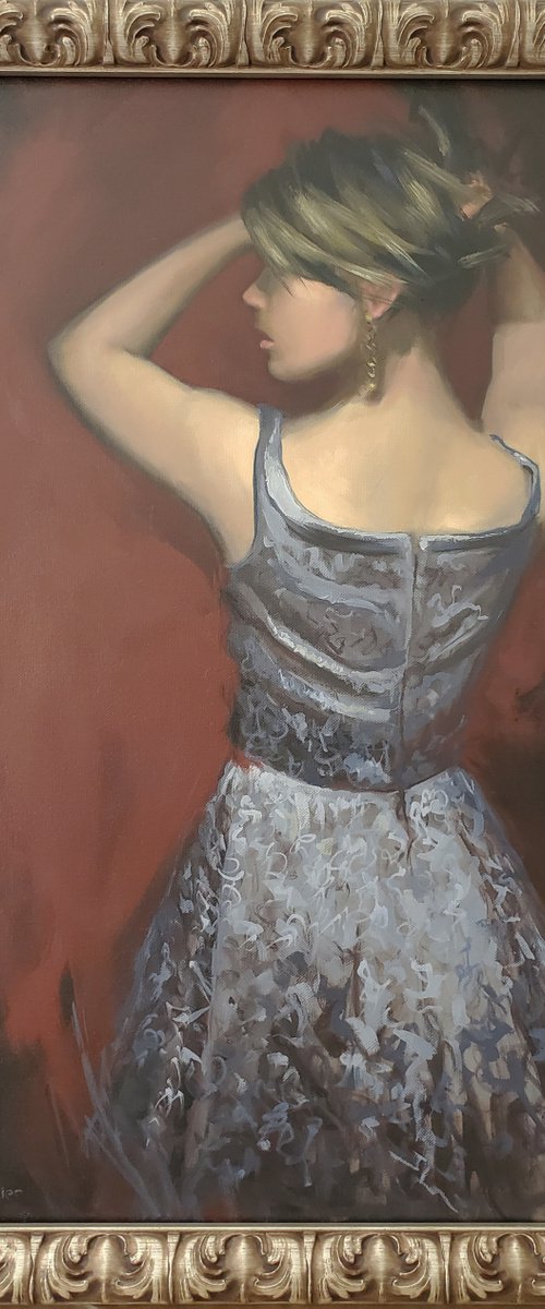 Vintage Dress II by Joyce Fournier