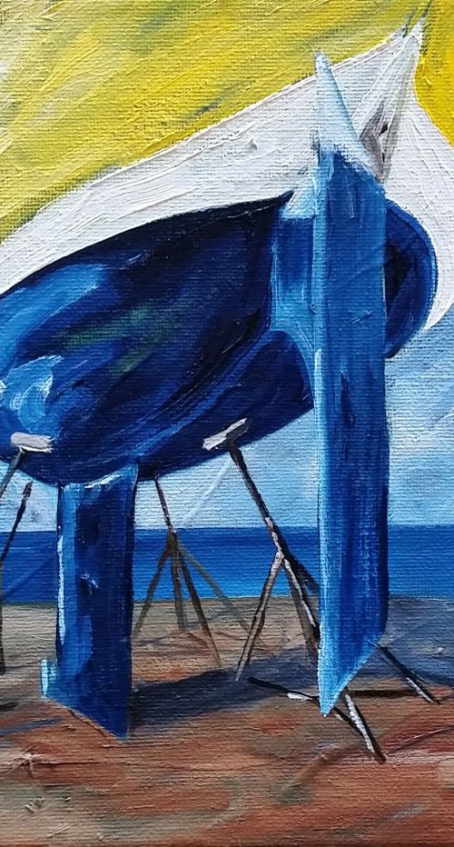 Sail on Dry Dirt by Katrina Case