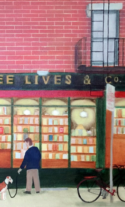 THREE LIVES BOOKSTORE by Leslie Dannenberg