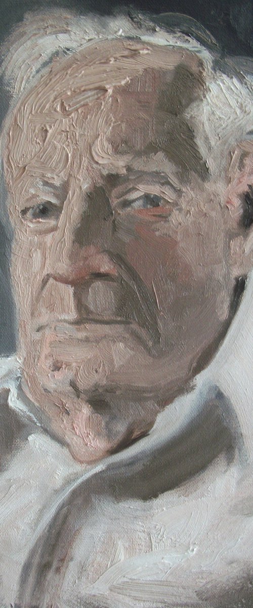 Portrait in White Shirt by Jack Bagley