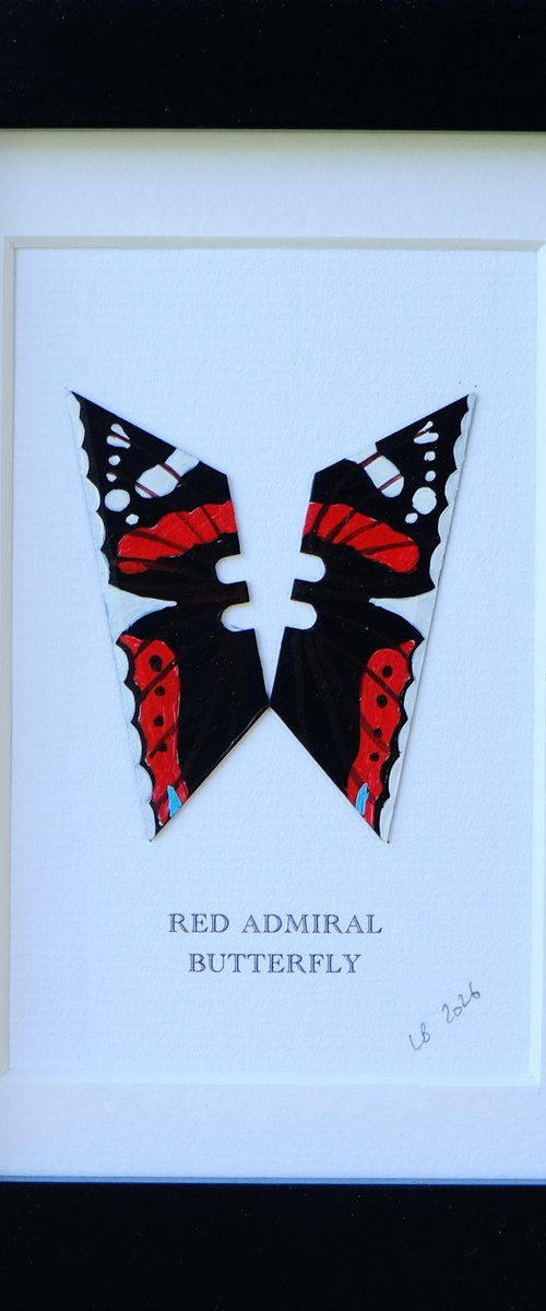 Red Admiral butterfly by Lene Bladbjerg