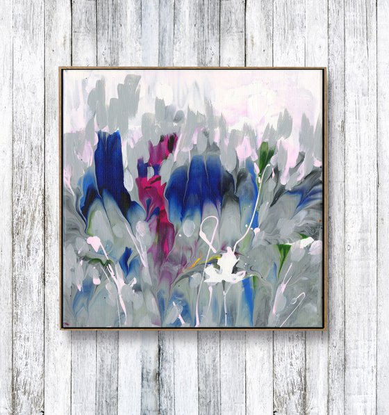 Dreamy Loveliness - Flower Painting  by Kathy Morton Stanion