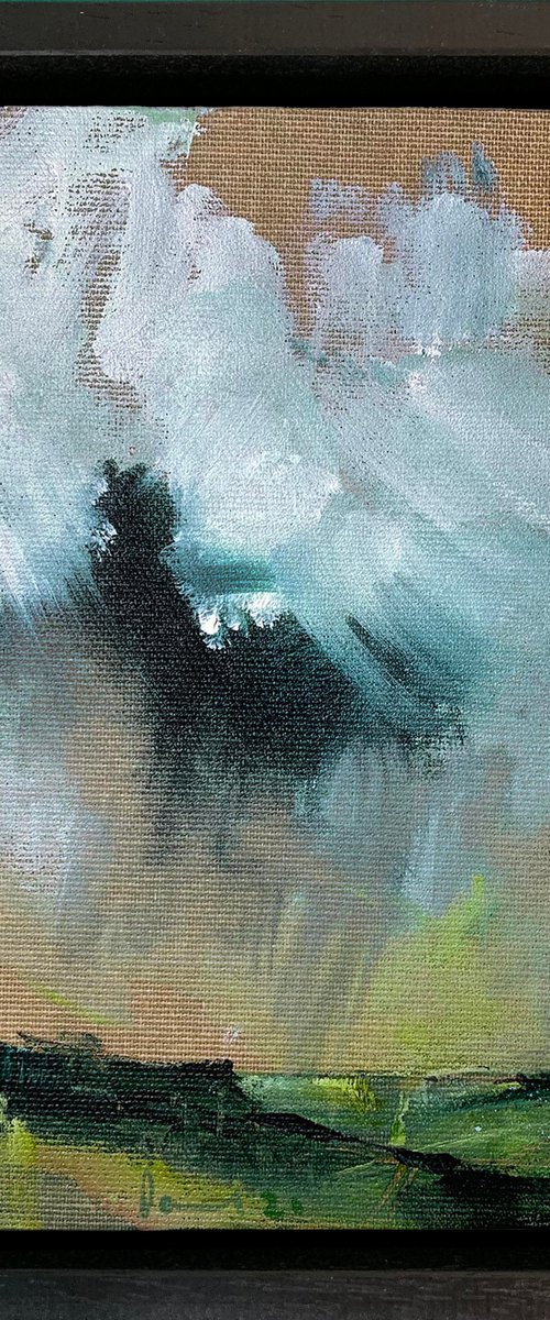 Cleeve Common (framed) by Paul West