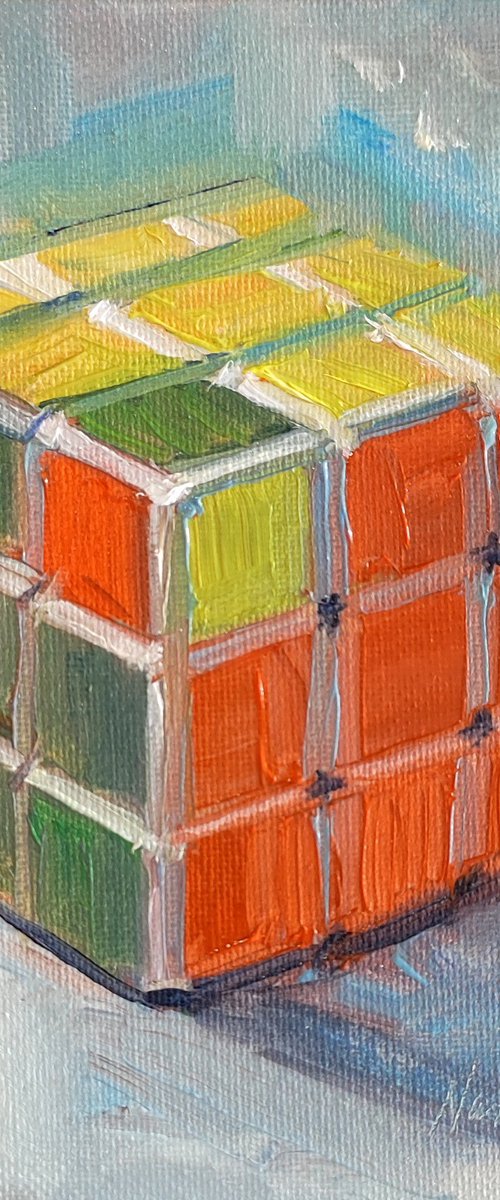 Puzzle Cube by Natalia Miasnikova