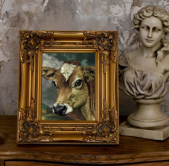 Portrait of a Calf