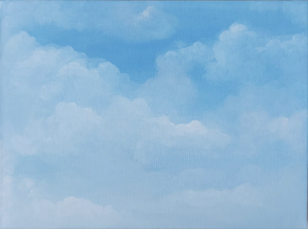 Watching the clouds (№1) by Tatiana Popova