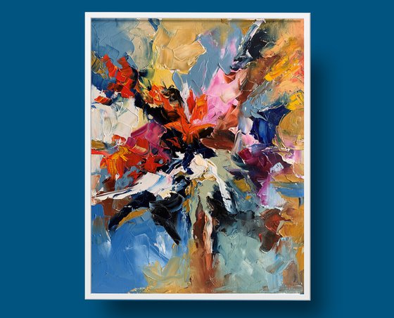 Colorful splash.