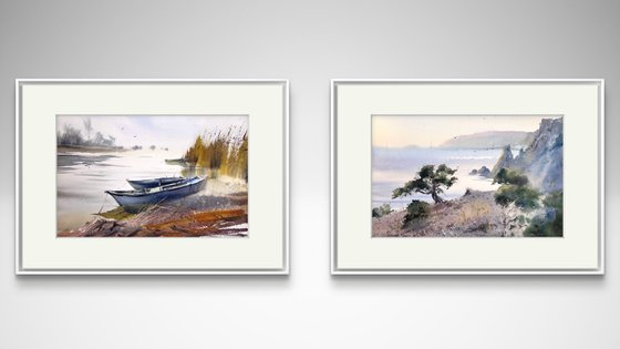 From River to Sea (Diptych)