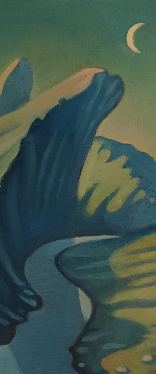 Early evening, late summer landscape by Rory Mitchell