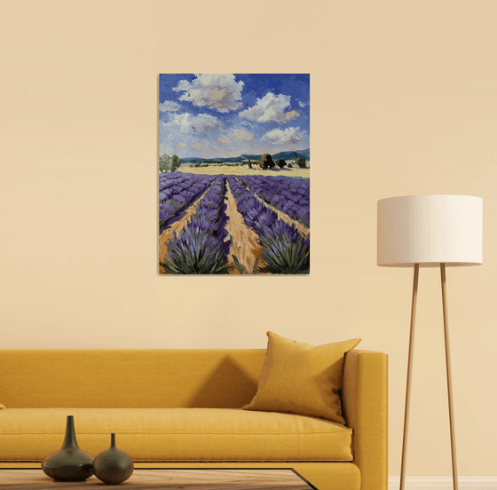 Tuscan Lavender Fields.