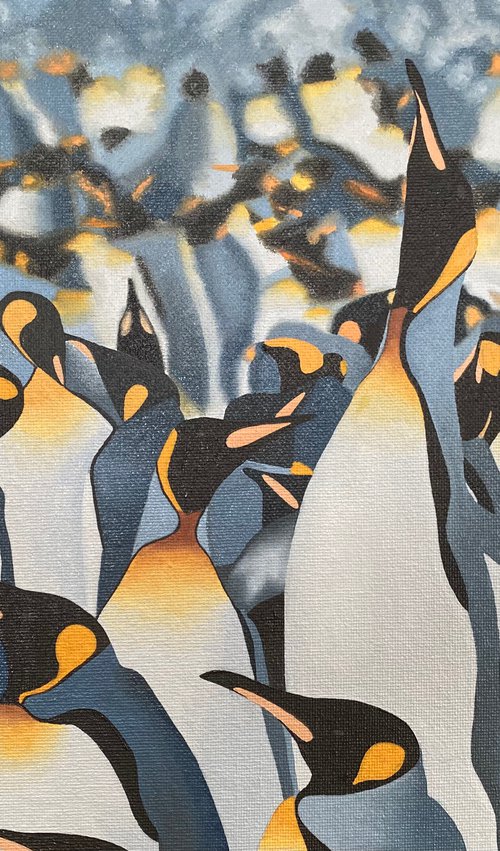 Penguins by Jill Ann Harper