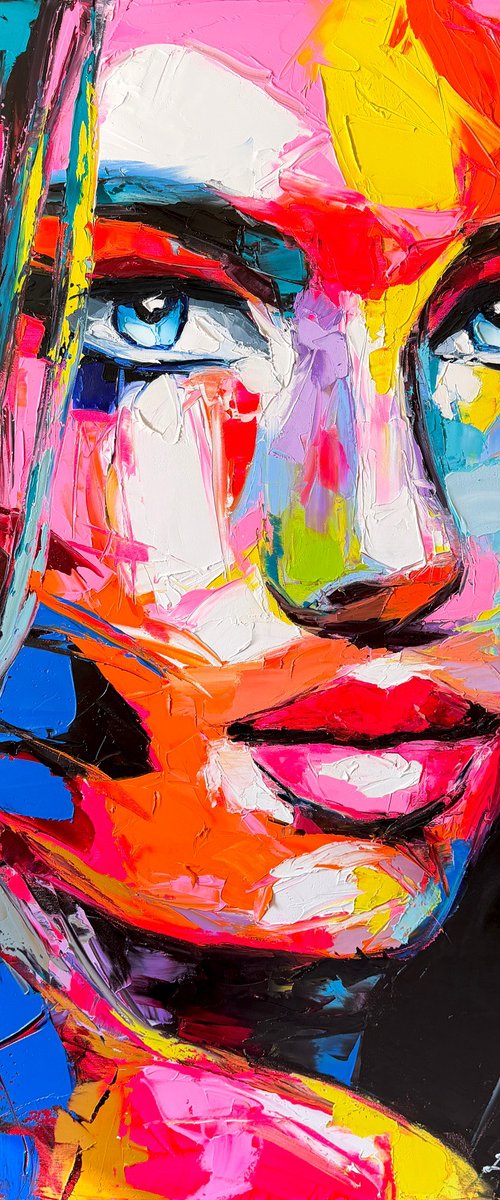 The woman behind the colors by Lana Frey