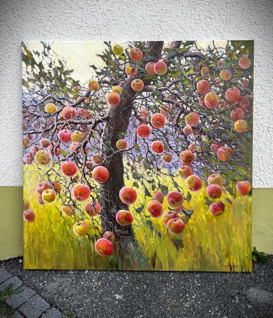 Apple Tree in Summer