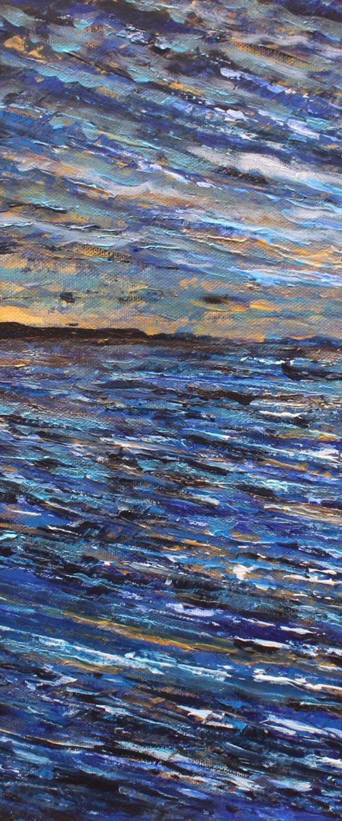 Lindisfarne Sunset I by Paul J Best