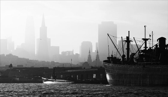 Morning Mist -San Francisco Pier
