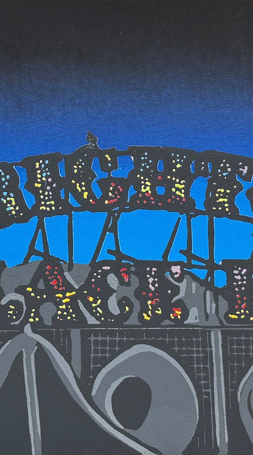 Brighton Pier lights (vii) by Kirstie Dedman