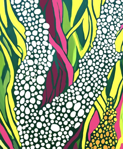 Neon Jungle Pulse #1 by V+V Kniazievi