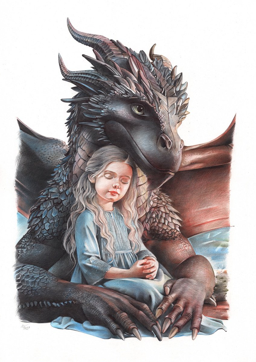 Photorealistic Portrait Drawing By Daria Maier, 14 X 20, Peace, Original Artwork