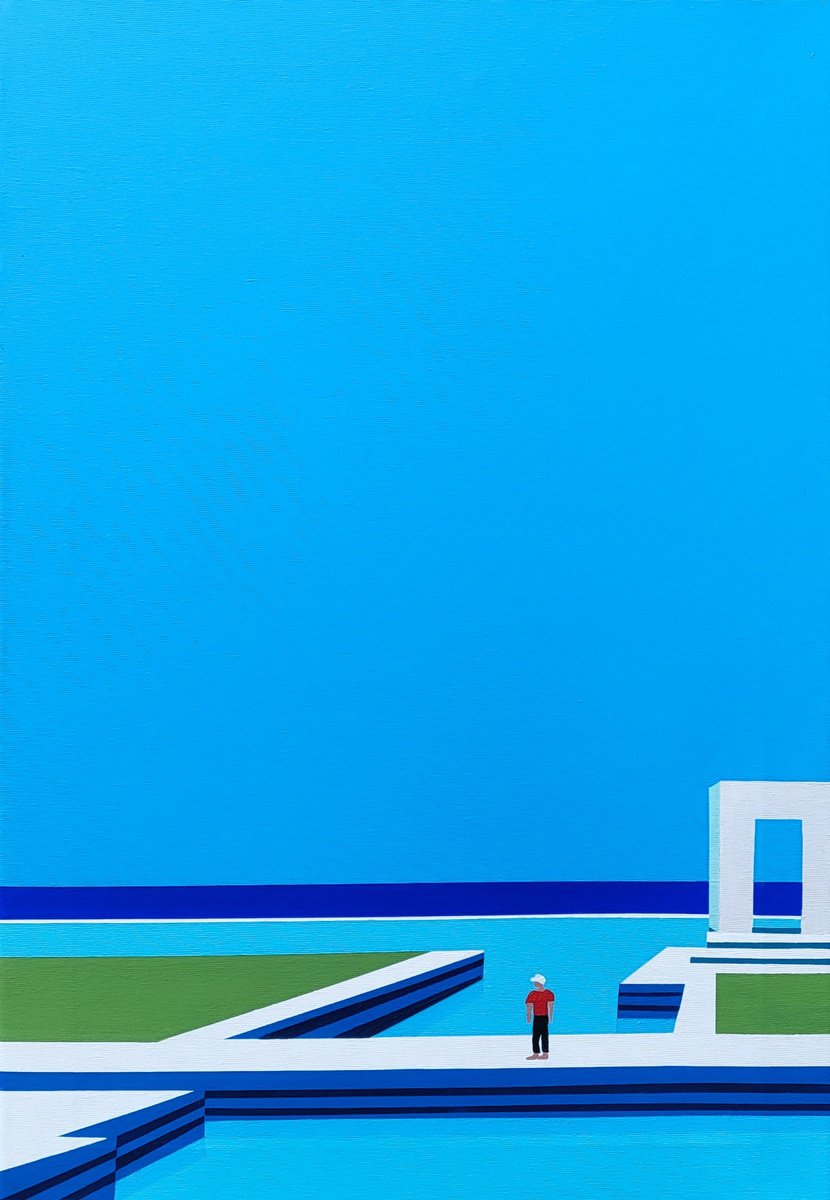 Plane 4 By Veronika Obushikhina, 20 X 29, Artwork For Sale On Artfinder