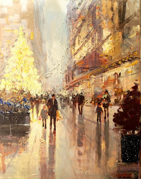 City Lights. Mary Christmas.