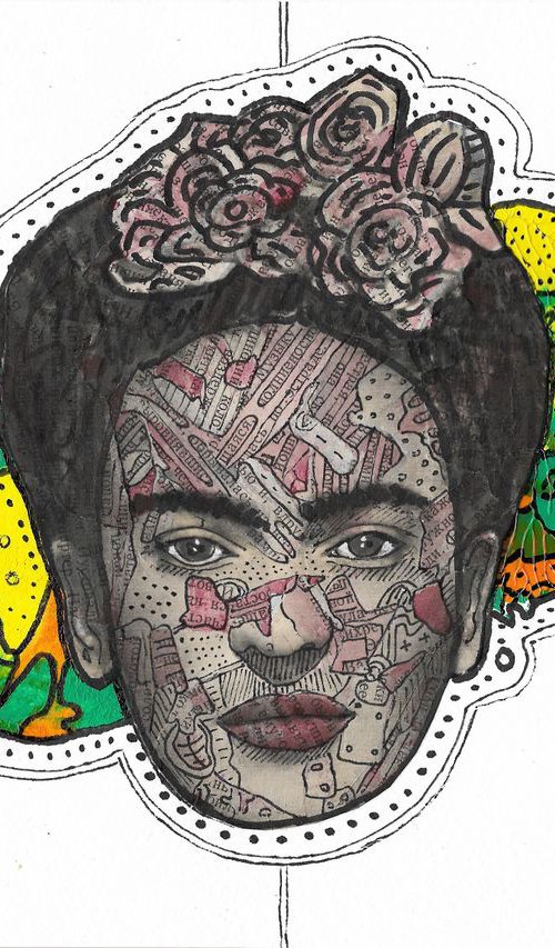 Portrait of Frida # 28 by Pavel Kuragin