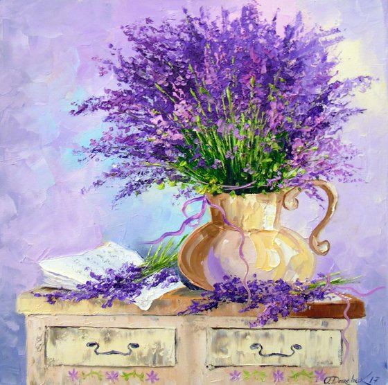 Bouquet of lavender