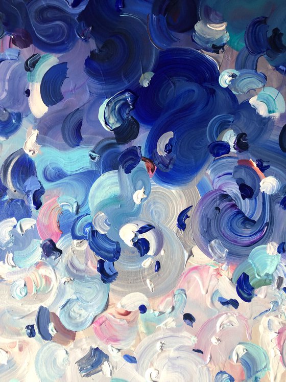 'Oceanum alte' - 72x36"