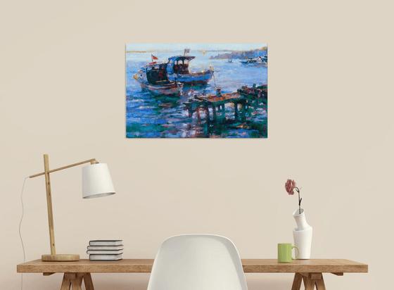 Sunlight and Boats