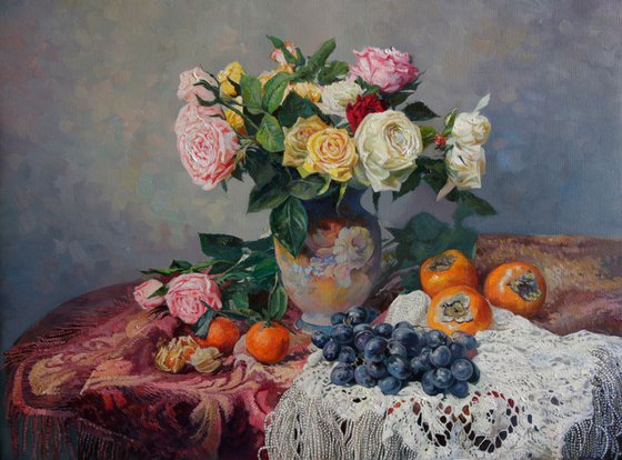 Still life with fruits