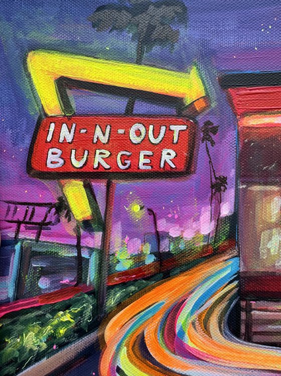 Los Angeles. In-n-Out burger